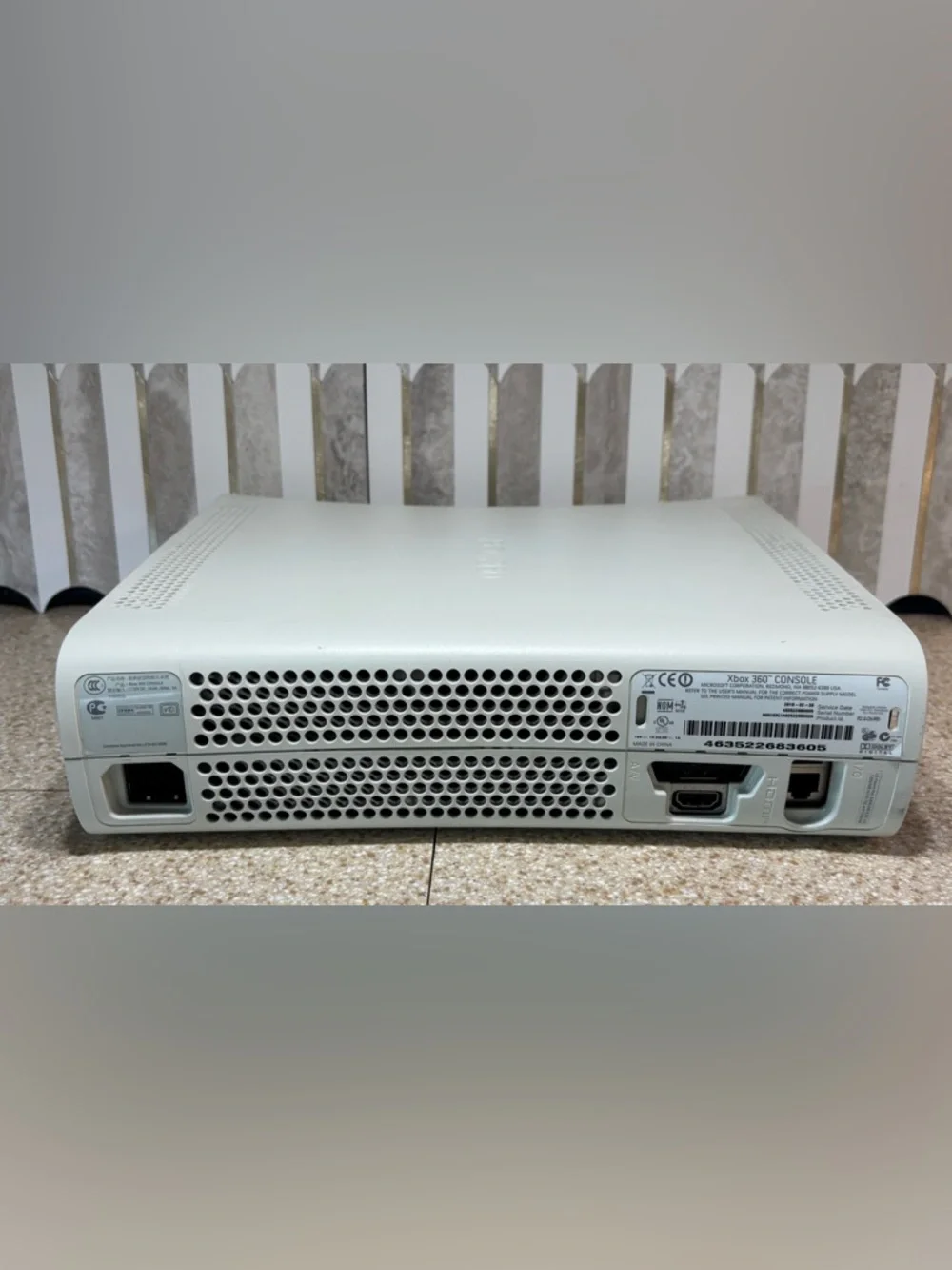 Refurbished Xbox 360 Jasper Console Bundle White Controller & warranty